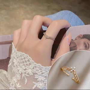 ✨18K Gold Plated Sparking Crown Ring💍